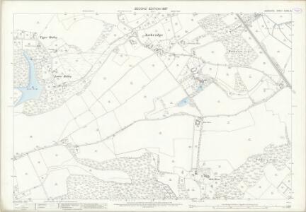 Hampshire and Isle of Wight XLVIII.15 (includes: Michelmersh; Romsey Extra; Romsey Infra; Sherfield English) - 25 Inch Map