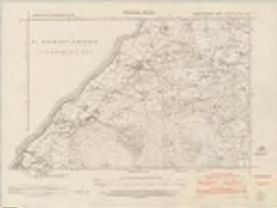 Caernarvonshire XXV.NE & XXVI.NW - OS Six-Inch Map