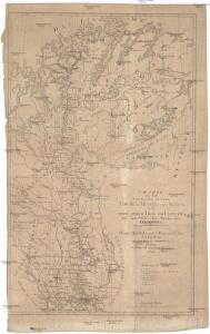 Charte von dem Laufe der Flüsse Tornea, Muonio und Alten, nebst einem grossen Theile von Lappland und einem Stücke der Küsten des Eis-Meers
