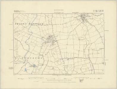 Warwickshire XLIV.SE - OS Six-Inch Map