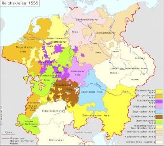 Reichskreise 1555