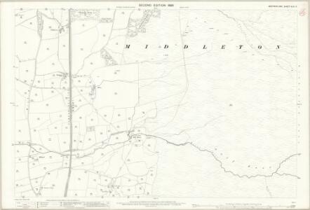 Westmorland XLIV.5 (includes: Middleton) - 25 Inch Map