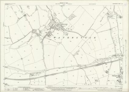 Oxfordshire XL.4 (includes: Great Milton; Tiddington with Albury; Waterperry; Waterstock) - 25 Inch Map