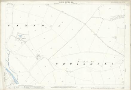 Northumberland (Old Series) XLIII.8 (includes: Farnham; Flotterton; Hepple; Holystone; Wreighill) - 25 Inch Map