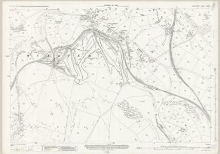 Derbyshire XXII.5 (includes: Burbage; Hartington upper Quarter; Kingsterndale) - 25 Inch Map