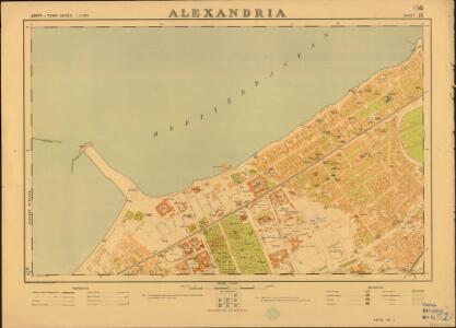 Egypt. Town Series, Alexandria (Sheet 14)