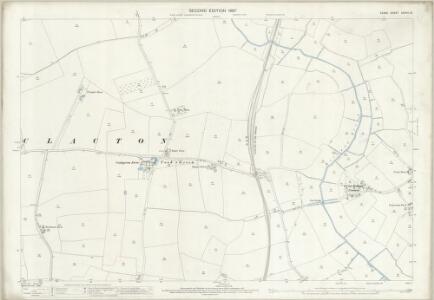 Essex (1st Ed/Rev 1862-96) XXXVIII.12 (includes: Frinton and Walton; Great Clacton; Little Clacton; Thorpe Le Soken) - 25 Inch Map