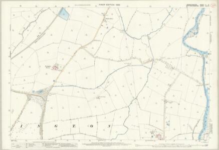 Leicestershire V.14 (includes: Kegworth; Lockington Hemington; Ratcliffe on Soar) - 25 Inch Map