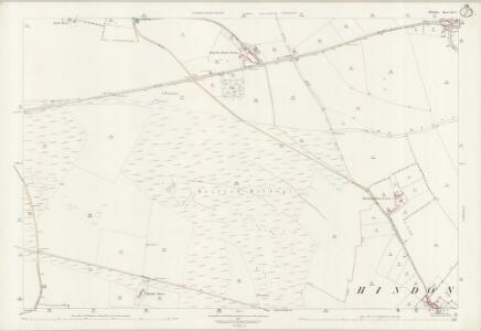 Wiltshire LXIV.1 (includes: Chicklade; East Knoyle; Hindon) - 25 Inch Map