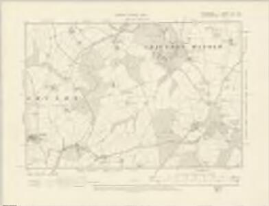 Derbyshire LXI.NW - OS Six-Inch Map