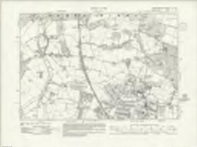 Hertfordshire XL.NE - OS Six-Inch Map