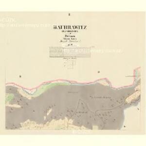 Daubrawitz (Daubrawice) - c0949-1-002 - Kaiserpflichtexemplar der Landkarten des stabilen Katasters