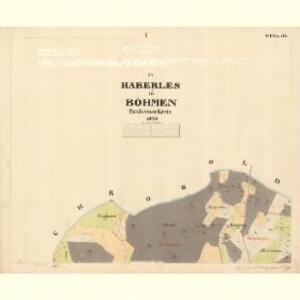 Haberles - c5610-1-001 - Kaiserpflichtexemplar der Landkarten des stabilen Katasters