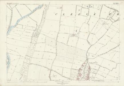 Worcestershire XLIII.5 (includes: Cleeve Priors; North and Middle Littleton; Salford Priors) - 25 Inch Map