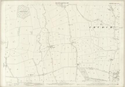 Derbyshire LIII.2 (includes: Barton Blount; Church Broughton; Foston and Scropton; Sudbury) - 25 Inch Map