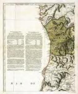 Mappa ou carta geographica dos reinos de Portugal e Algarve, 1