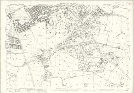 Leicestershire XXXVII.3 (includes: Leicester; Oadby) - 25 Inch Map