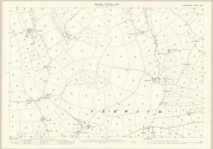 Cardiganshire XXX.9 (includes: Cardigan; Verwig) - 25 Inch Map