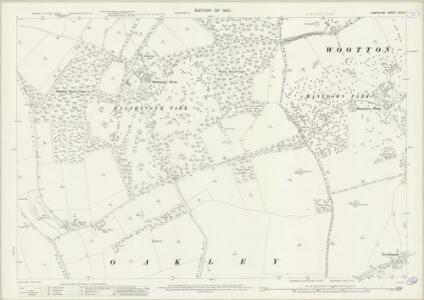 Hampshire and Isle of Wight XVIII.5 (includes: Deane; Kingsclere; Oakley; Wootton St Lawrence) - 25 Inch Map