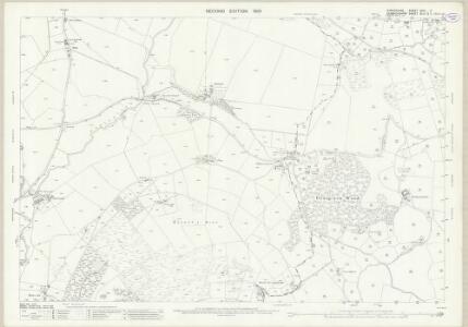 Shropshire XVIII.7 (includes: Llansilin; Llanyblodwel; Oswestry Rural; Sychtyn) - 25 Inch Map