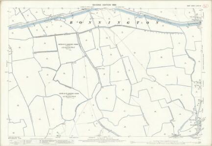 Kent LXXIII.15 (includes: Bilsington; Bonnington; Newchurch) - 25 Inch Map
