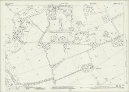 Hampshire and Isle of Wight XXII.15 (includes: Amport; Cholderton; Newton Toney; Quarley; Thruxton) - 25 Inch Map