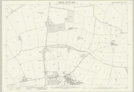 Northamptonshire XXXVIII.9 (includes: Boughton; Pitsford) - 25 Inch Map