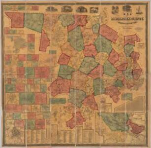 Map of Middlesex County, Massachusetts : based upon the trigonometrical survey of the state