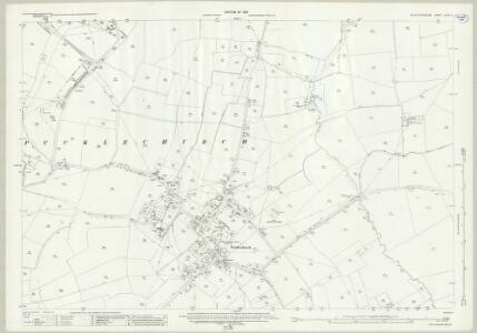 Gloucestershire LXXIII.5 (includes: Dyrham and Hinton; Pucklechurch; Westerleigh) - 25 Inch Map