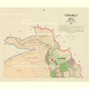 Litschkau - c4068-1-002 - Kaiserpflichtexemplar der Landkarten des stabilen Katasters