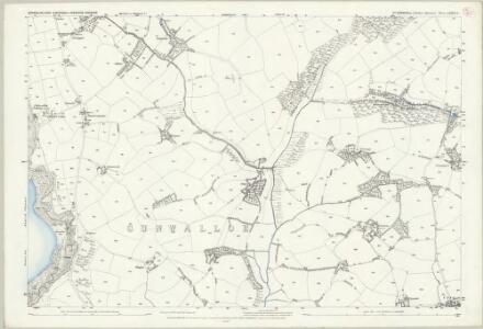 Cornwall LXXX.6 (includes: Cury; Gunwalloe; Mawgan in Meneage) - 25 Inch Map