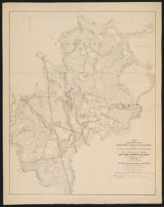 Map of the country between Monterey, Tenn. & Corinth, Miss. : showing the lines of entrenchments made & the routes followed by the U.S. forces under the command of Maj. Genl. Halleck, U.S. Army, in their advance upon Corinth in May 1862