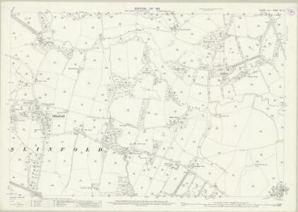 Sussex XIII.6 (includes: Slinfold) - 25 Inch Map