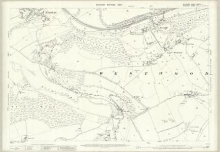 Wiltshire XXXVIII.1 (includes: Freshford; Hinton Charterhouse; Westwood; Winsley) - 25 Inch Map