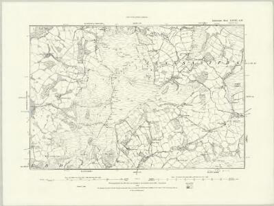 Radnorshire XXIV.NE - OS Six-Inch Map