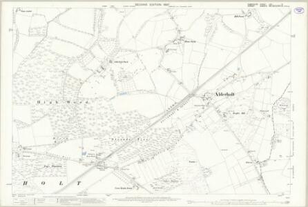 Hampshire and Isle of Wight LXII.6 (includes: Alderholt; Fordingbridge) - 25 Inch Map