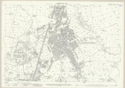 Lancashire LXXI.12 (includes: Haslingden; Rawtenstall) - 25 Inch Map