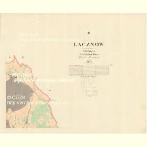 Lačznow - m1465-1-002 - Kaiserpflichtexemplar der Landkarten des stabilen Katasters