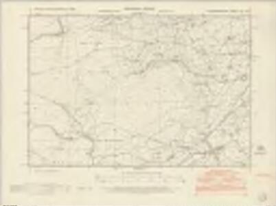 Montgomeryshire XXI.NW - OS Six-Inch Map