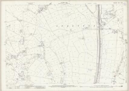 Derbyshire XXX.14 (includes: Brackenfield; Clay Cross; Shirland and Higham; Stretton) - 25 Inch Map