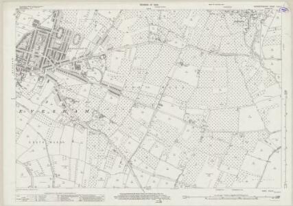Worcestershire XLIX.4 (includes: Aldington; Badsey; Evesham; Wickhamford) - 25 Inch Map