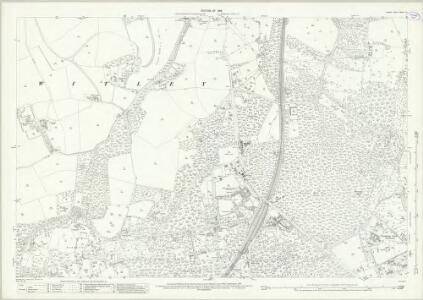 Surrey XXXVIII.10 (includes: Chiddingfold; Witley) - 25 Inch Map