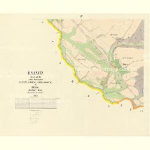 Hnanitz (Hnanice) - c1903-1-004 - Kaiserpflichtexemplar der Landkarten des stabilen Katasters