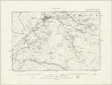 Cardiganshire XXVII.SE - OS Six-Inch Map