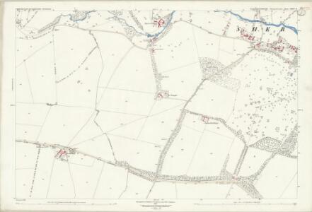 Gloucestershire XXXVI.12 (includes: Farmington; Sherborne) - 25 Inch Map