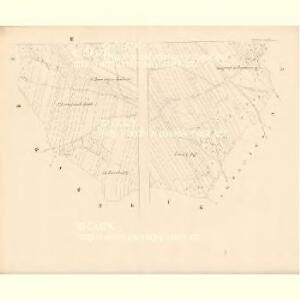Podieschin (Podiessin) - c5885-1-001 - Kaiserpflichtexemplar der Landkarten des stabilen Katasters