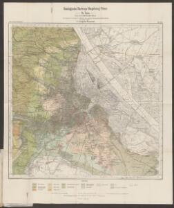 Geologische Karte der Umgebung Wiens