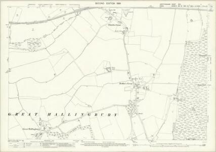Hertfordshire XXIII.11 (includes: Bishops Stortford; Great Hallingbury; Hatfield Broad Oak) - 25 Inch Map
