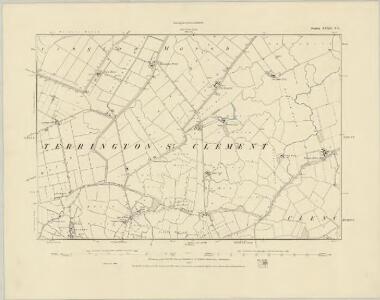 Norfolk XXXII.NW - OS Six-Inch Map