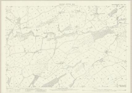 Montgomeryshire XXIX.1 (includes: Llanfair Caereinion; Llanllugan; Manafon) - 25 Inch Map